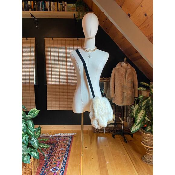 Vintage Fur Purse Rabbit Leather - Picture 2 of 8